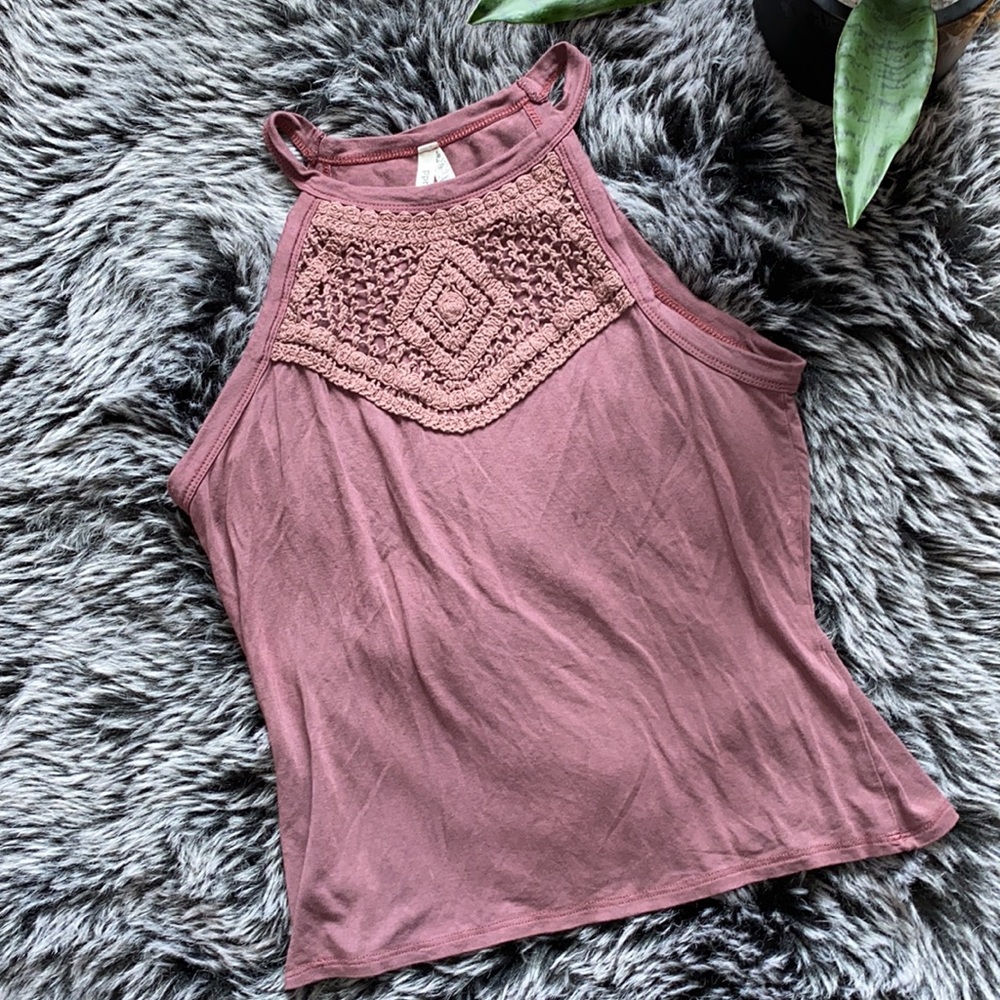 Maroon Mudd Tank Top